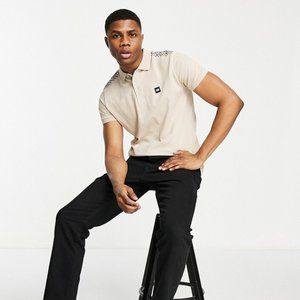 Weekend Offender NWT Sand IRIDIUM Pique Cotton Polo Shirt, Size 2XLarge